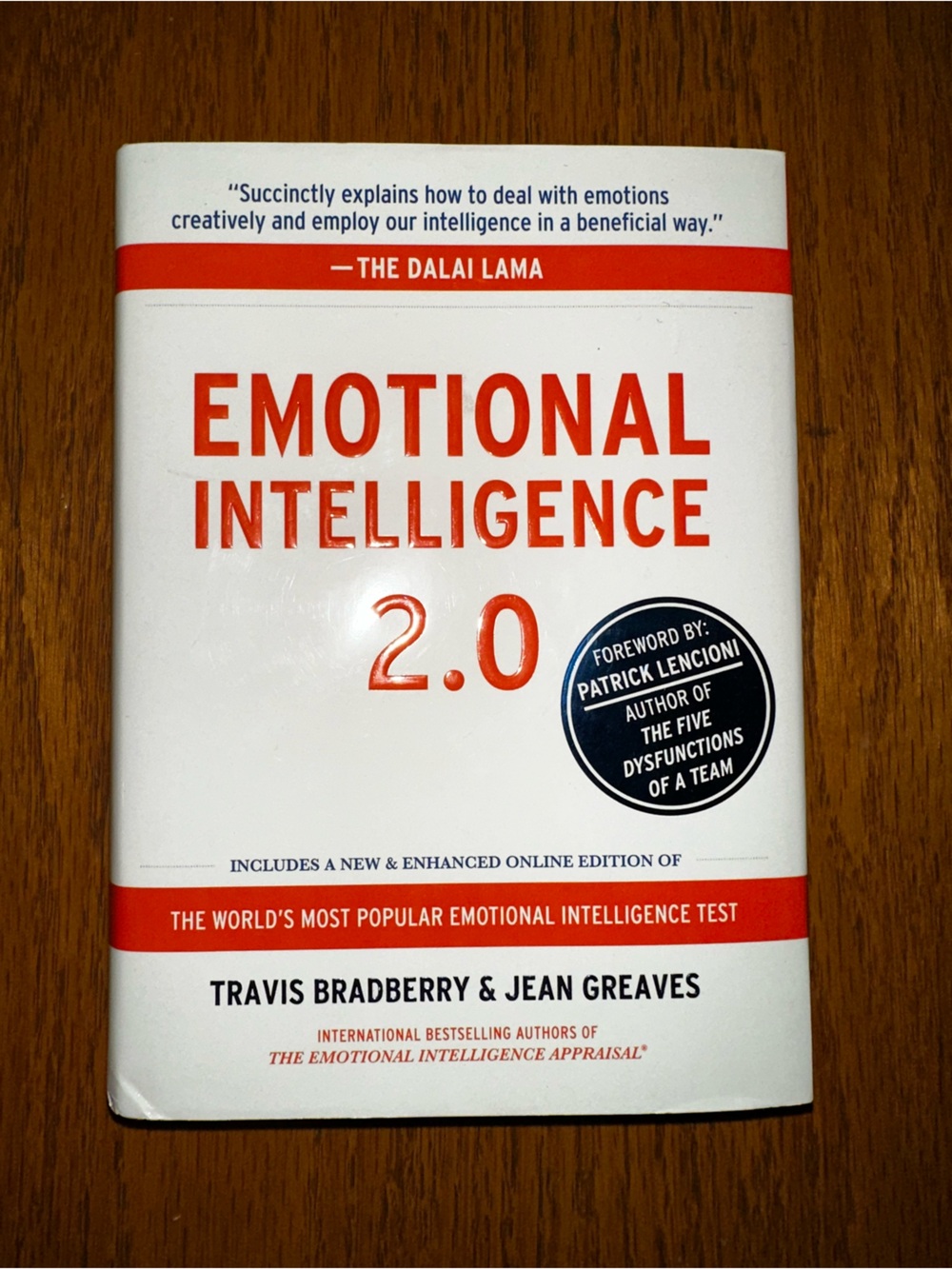 Emotional Intelligence 2.0 Paperback - White & Red Cover